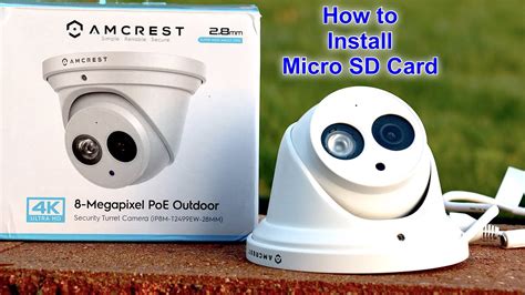 amcrest camera take picture to sd card from smart phone|Amcrest ip camera setup.